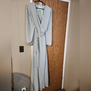Bridesmaid dress.